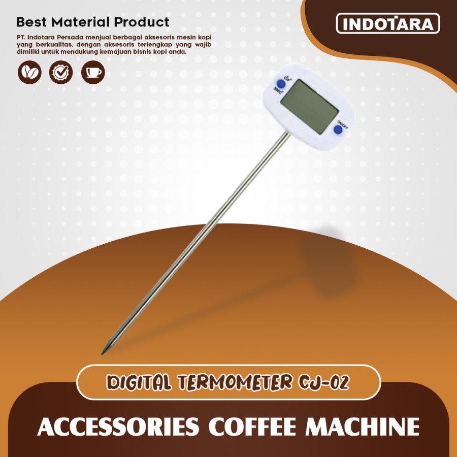 Termometer Digital / Termometer Kopi Alat Ukur Suhu Makanan - CJ02