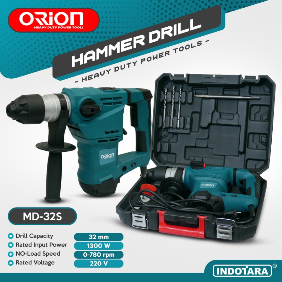 Hammer Drill / Mesin Bor Tembok Orion MD32S