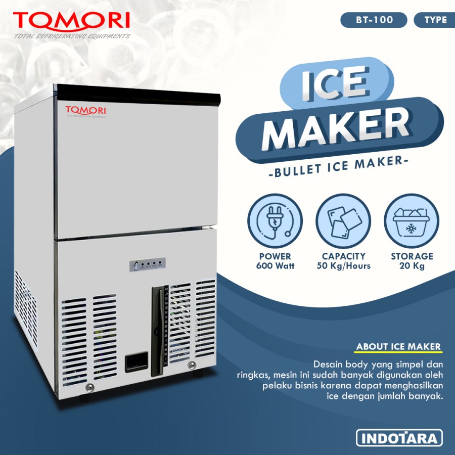 Mesin Pembuat Es Bullet / TOMORI BULLET ICE MAKER BT-100