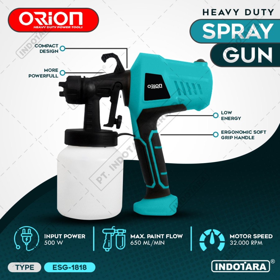 Alat Semprotan Cat Spray Gun Air Dust Orion ESG-1818