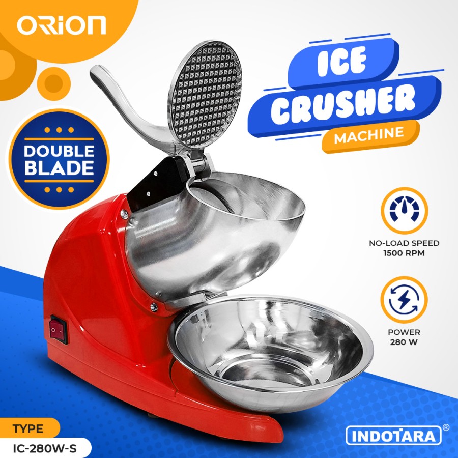 Ice Crusher Mesin Gilingan Es Mesin Es Serut IC-280W-S - Orion