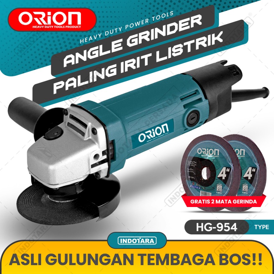 Angle Grinder / Mesin Gerinda Tangan Orion - HG-954