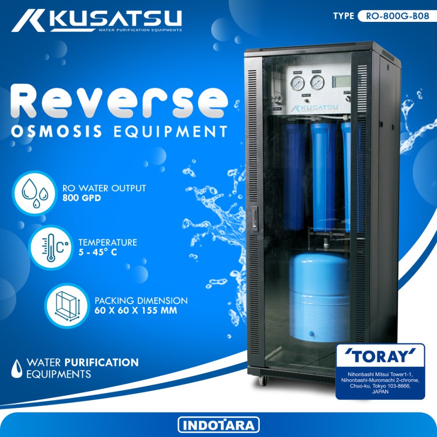 Mesin Reverse Osmosis RO-800G B08 Kusatsu