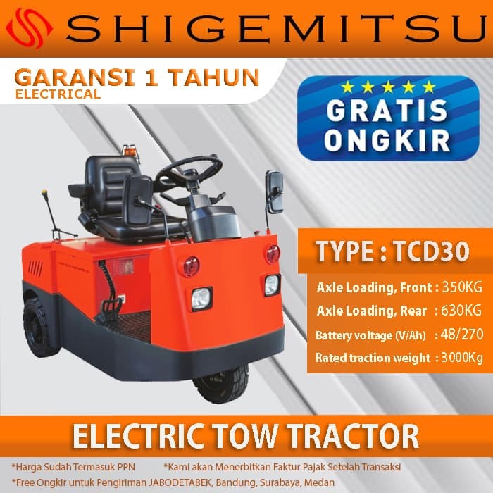 Traktor Towing / Electric Tow Tractor TCD30