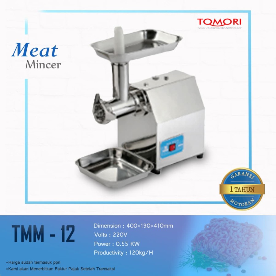 Gilingan Daging - Tomori Meat Mincer TMM-12