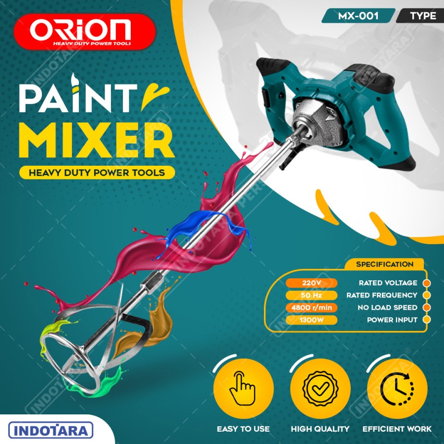 Mixer multi fungsi / Mesin Pengaduk Orion Multi Mixer - MX-001