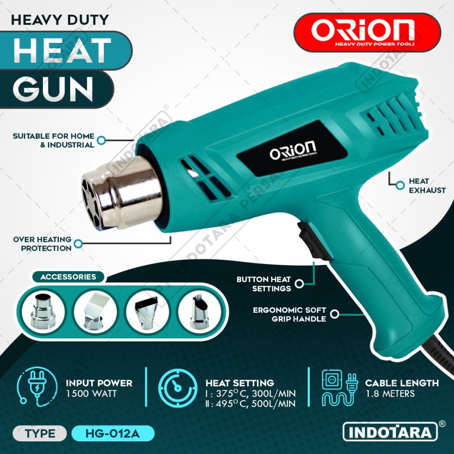 Heat Gun Hot Gun Electric Orion HG-012A