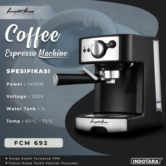 Ferratti Ferro Espresso Machine FCM692