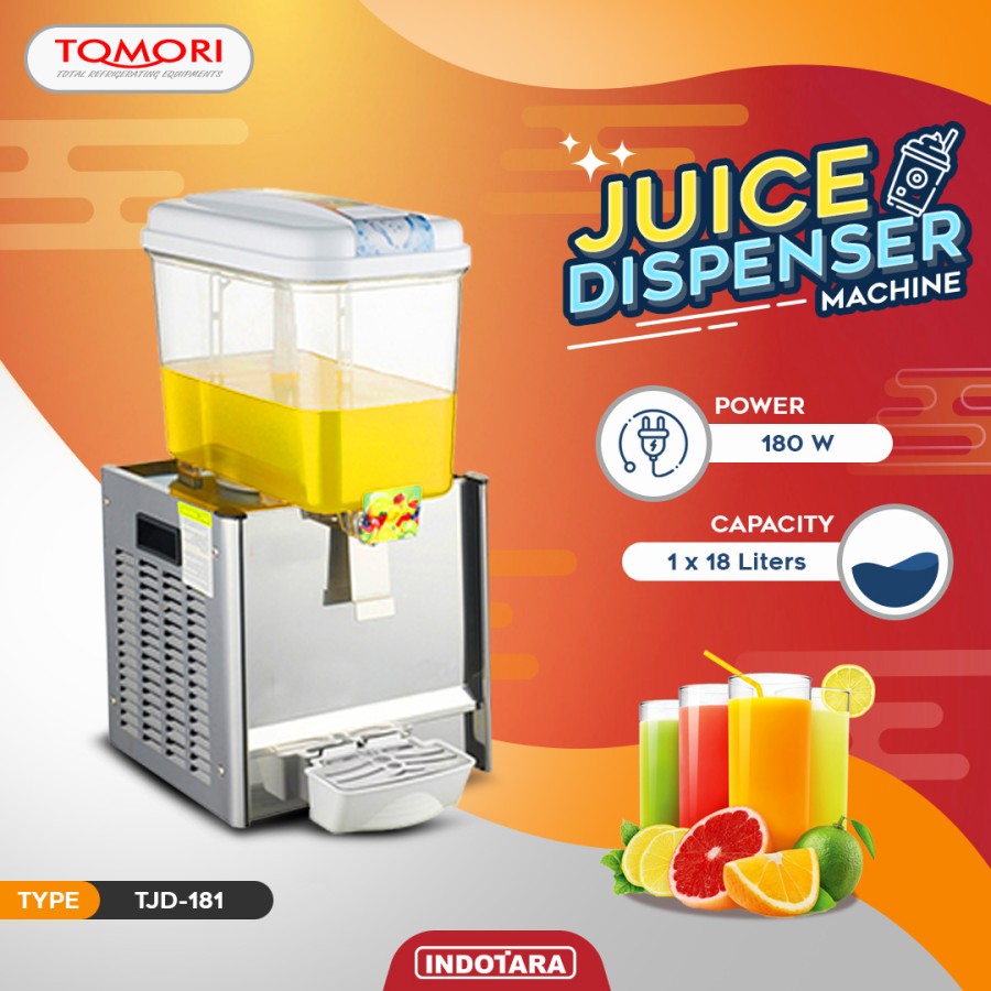 Juice Dispenser/ Jus Dispenser TOMORI TJD-181