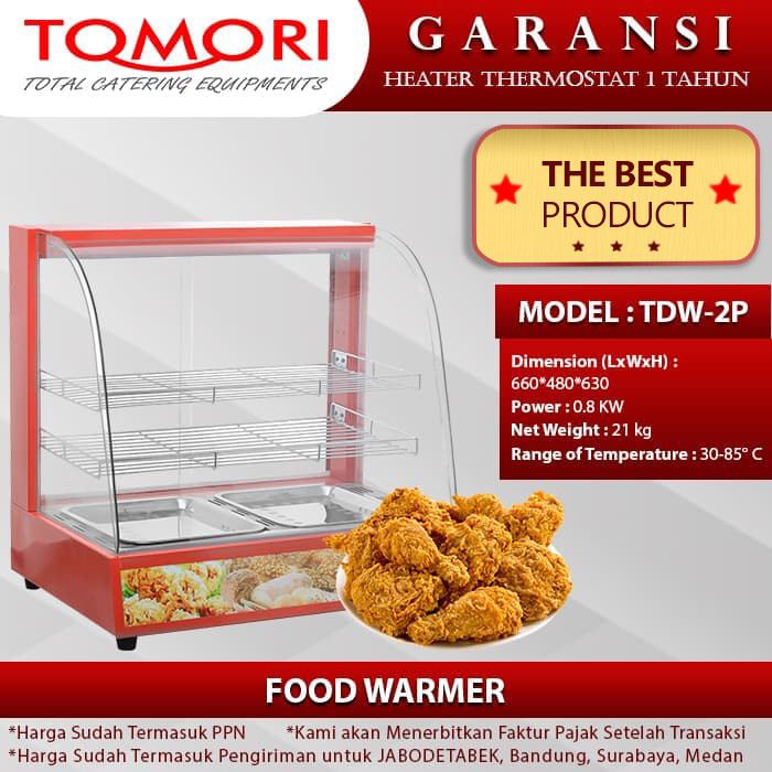 TOMORI Food Warmer TDW-2P