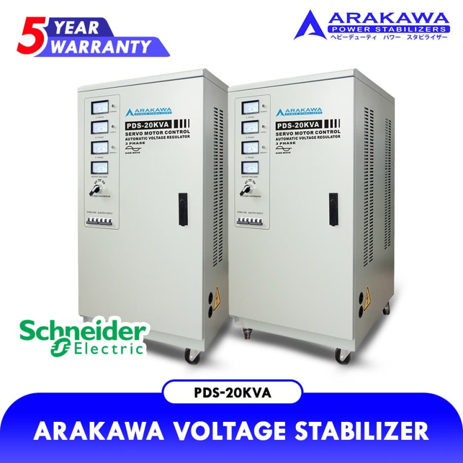 STABILIZER ARAKAWA PDS 3 PHASE PDS-20KVA