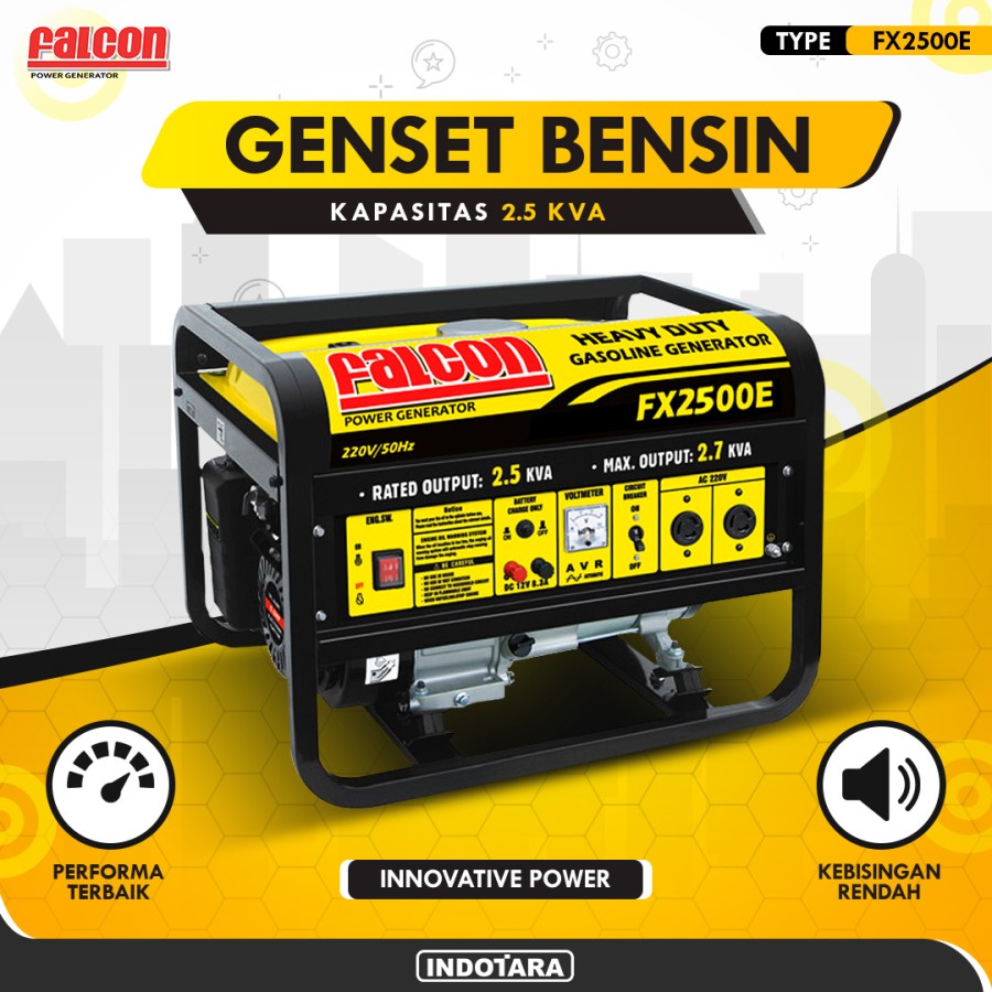 Genset Bensin Falcon 2.5 Kva