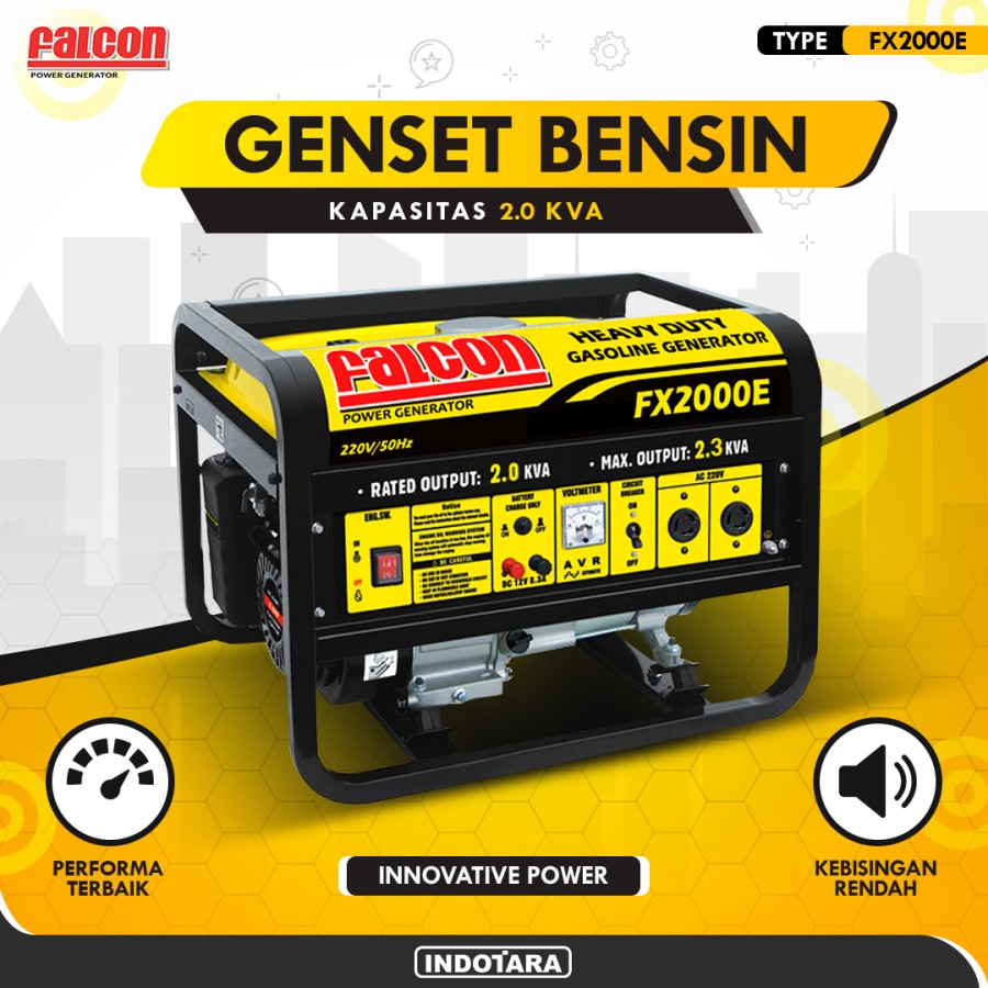 Genset Bensin Falcon 2 Kva