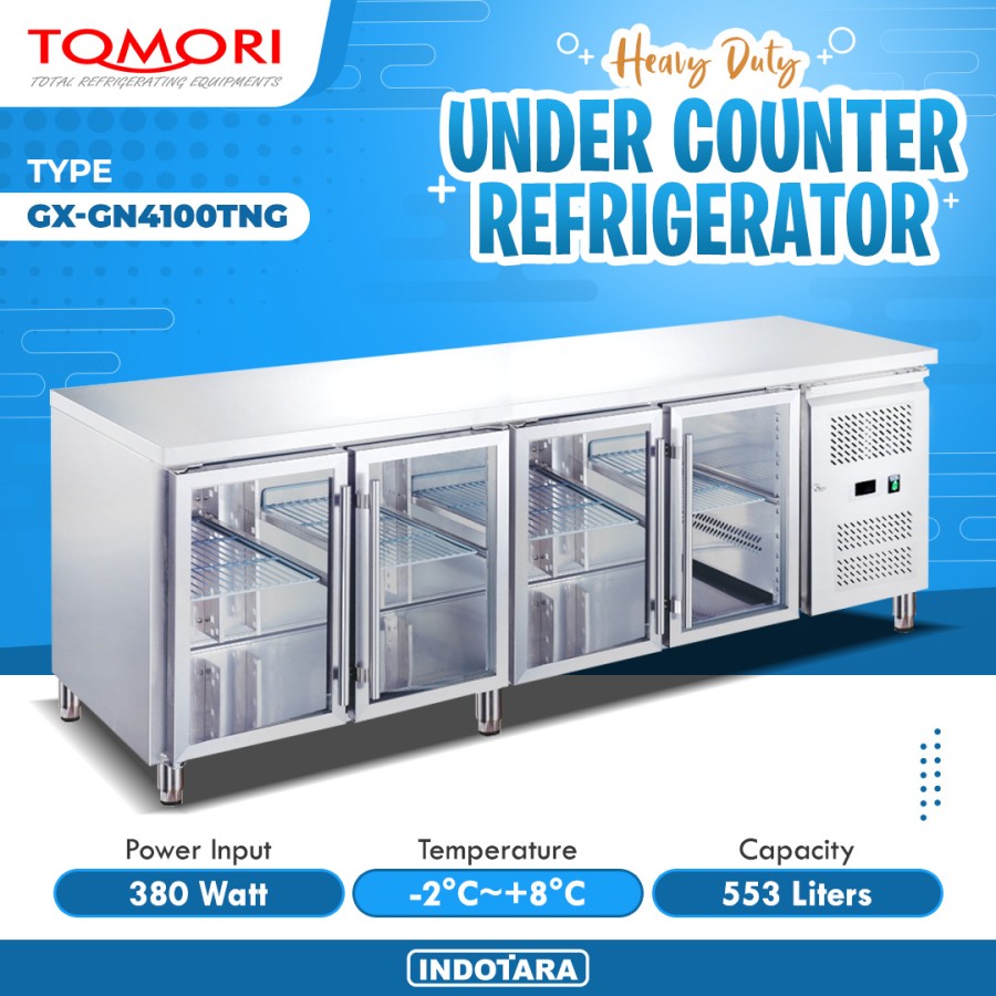 Undercounter Refrigerator TOMORI - GX GN4100TNG