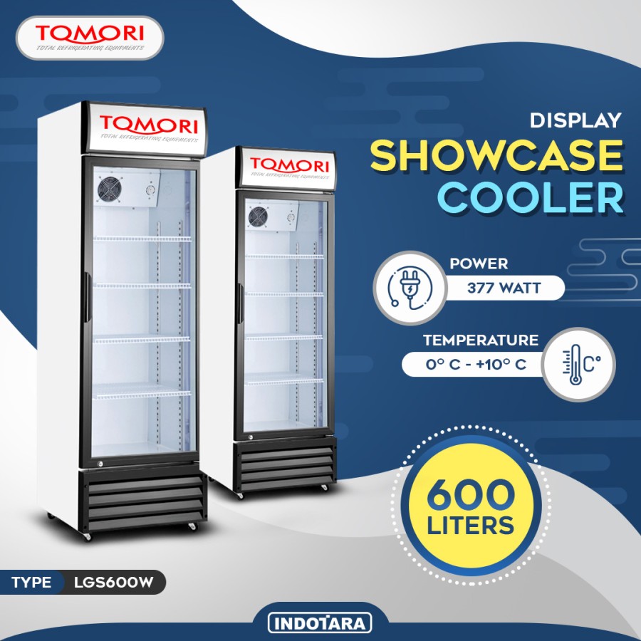 Lemari Pendingin Showcase Cooler LGS600W 600 LITER