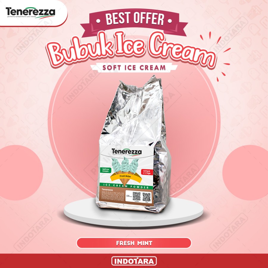 Bubuk Es Krim Soft Tenerezza - ORIGINAL FLAVOURS - Pack Pilihan Rasa