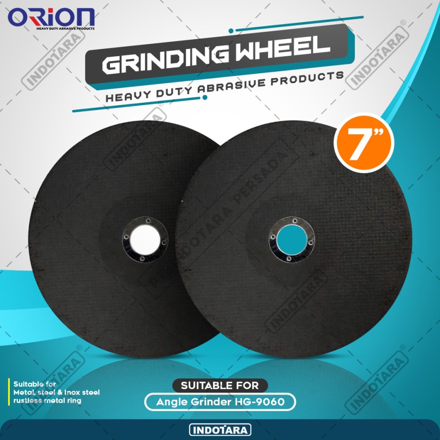 (5 Pcs) Mata Gerinda Poles 7" Grinding Wheel for Orion HG9060