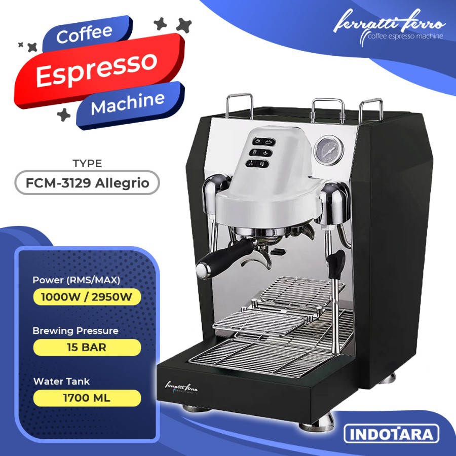 Mesin Kopi Espresso Ferratti Ferro FCM3129 Allegrio