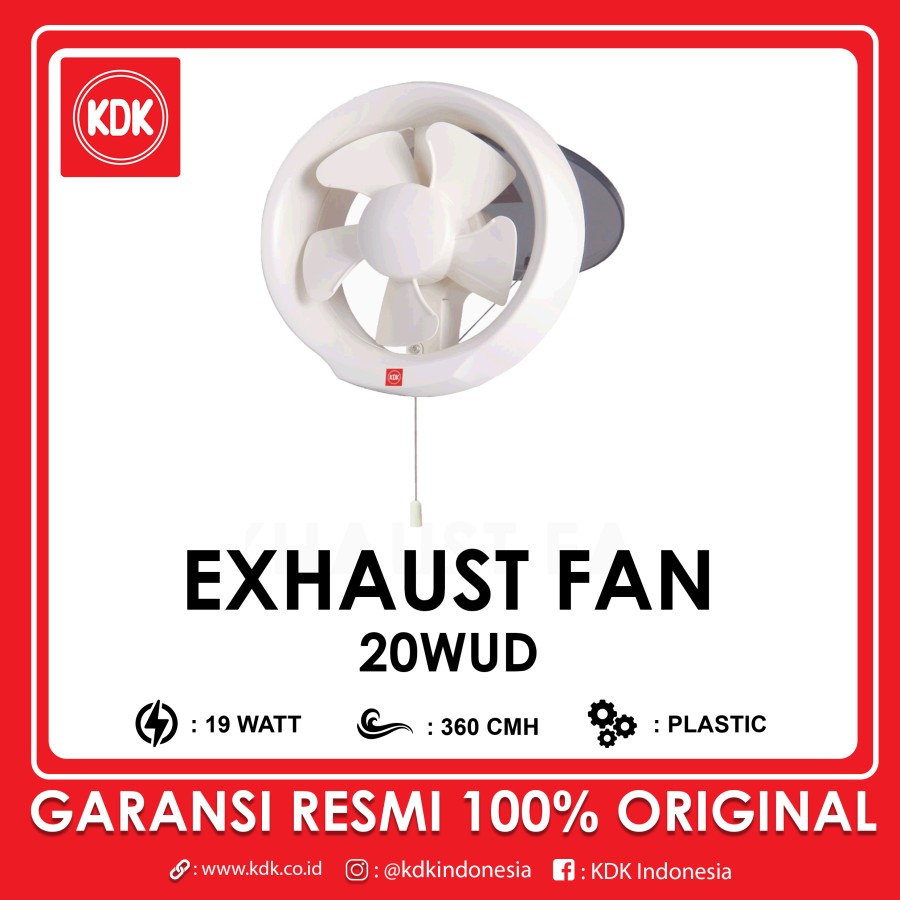 KDK 20WUD – Exhaust Fan Dinding 8 inch