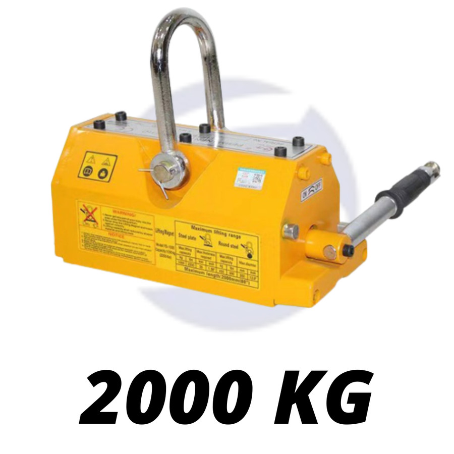 Permanent Magnet Lifter 2T 2000kg Magnetic Lifting Pengangkat Magnet