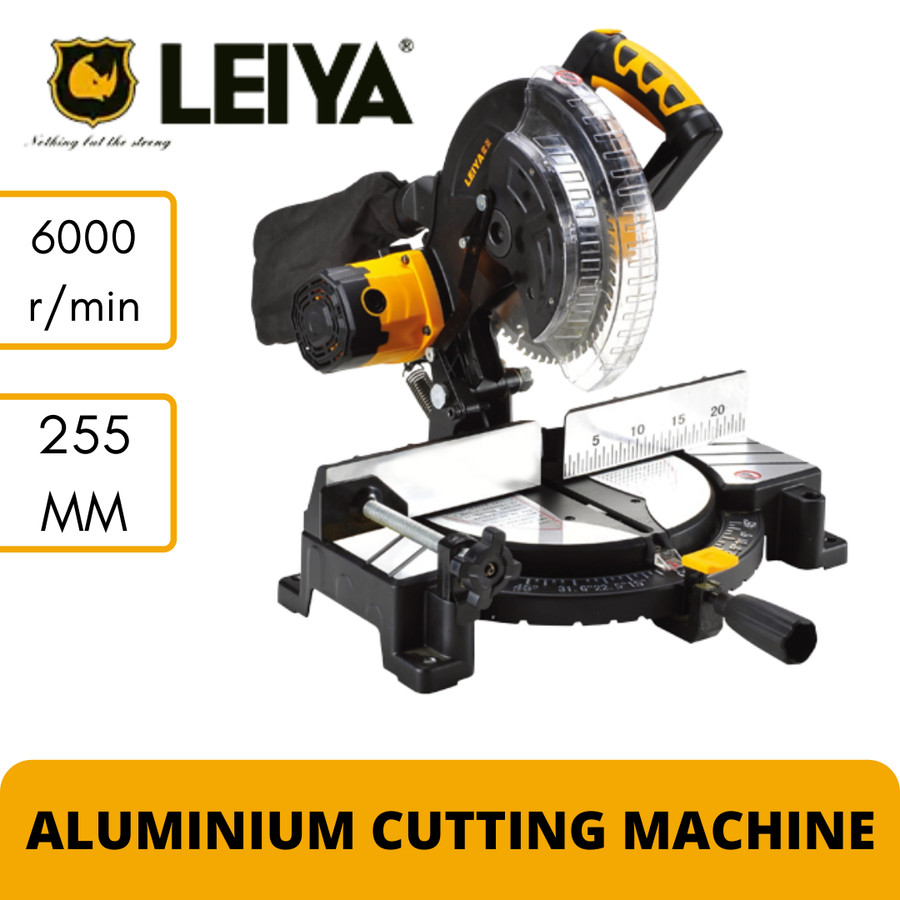 Mesin Potong Besi Aluminium 255mm / Aluminium Cutting Machine LEIYA