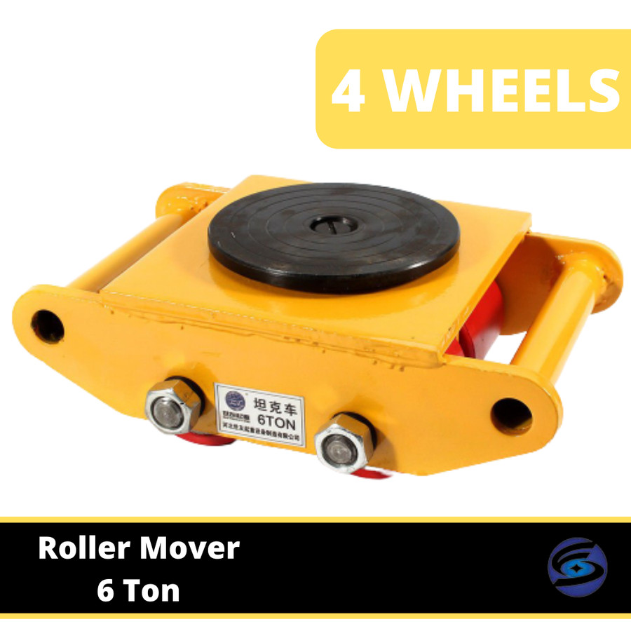 RODA PEMINDAH BARANG MACHINERY MOVER ROLLER ROLL TANK 6 TON