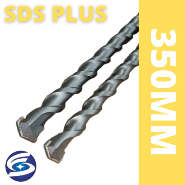 Mata Bor Beton SDS PLUS Bulat 350mm Long Electric Hammer Drilling Bit