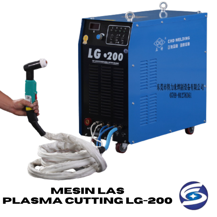 Mesin Las Plasma Cutting IGBT CHD LG-200