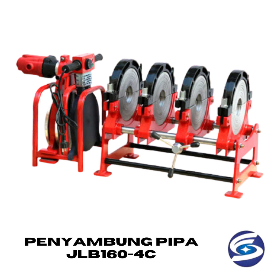 MESIN PENYAMBUNG PIPA 63 - 160mm / MESIN LAS PIPA JLB160-4C