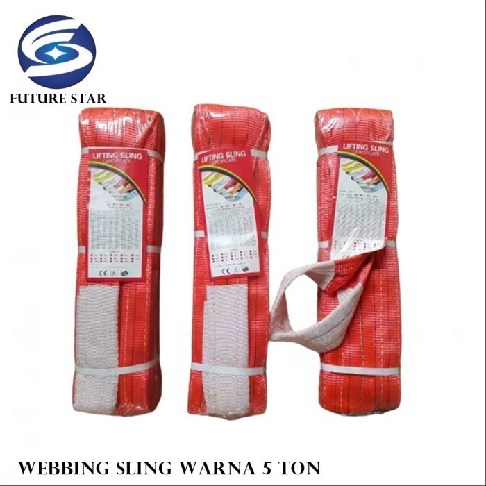 WEBBING SLING 5 TON 3 METER / TALI PENGANGKUT BARANG