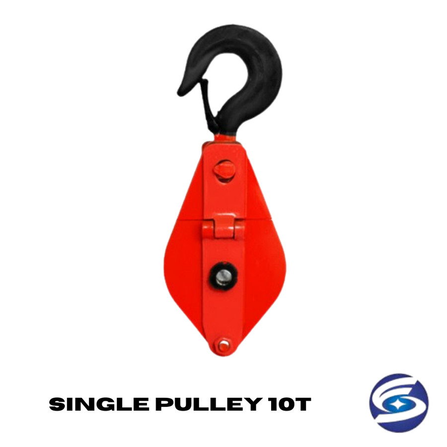 Single Pulley 10 Ton / Pulley Block Single / Katrol Single Pulley 10T