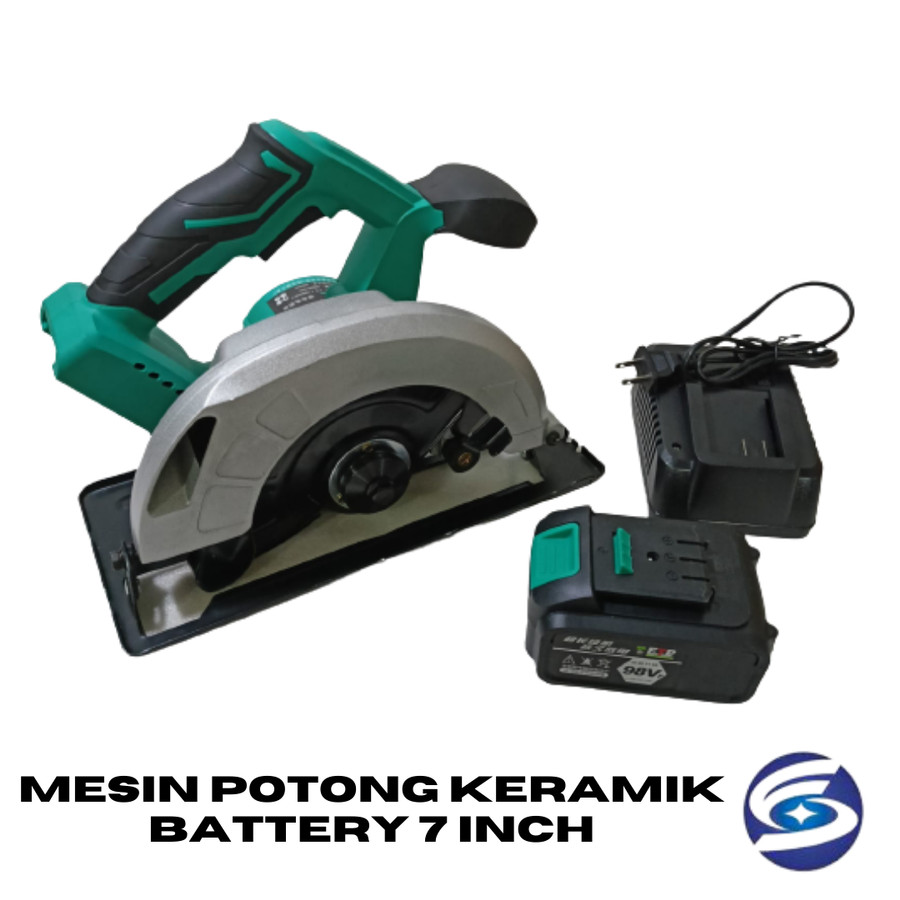 MESIN POTONG KERAMIK BATTERY / CORDLESS MARBLE CUTTER