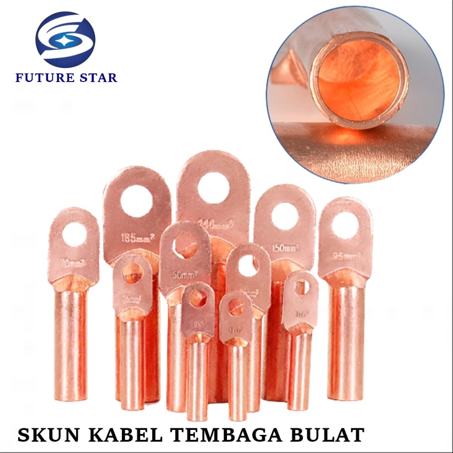 Skun Kabel Tembaga Long Barrel