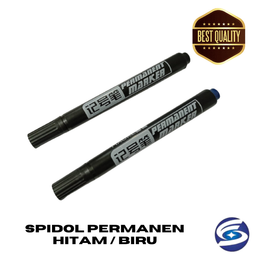 Spidol Permanen / Spidol Hitam Permanen / Spidol Biru Permanen