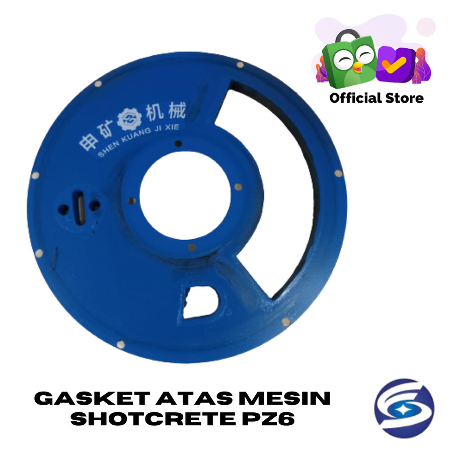 Gasket Atas Mesin Shotcrete PZ-6 / Gasket Shotcrete PZ6