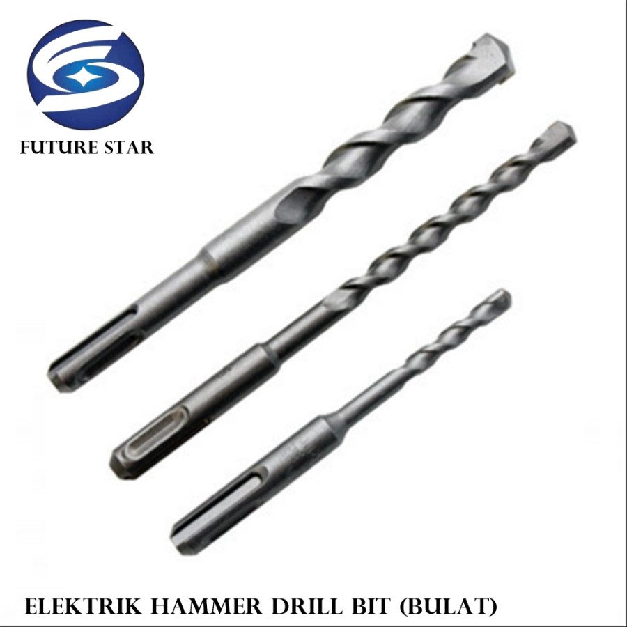 ELECTRIC HAMMER DRILLING BIT 10 x 160 (bulat)