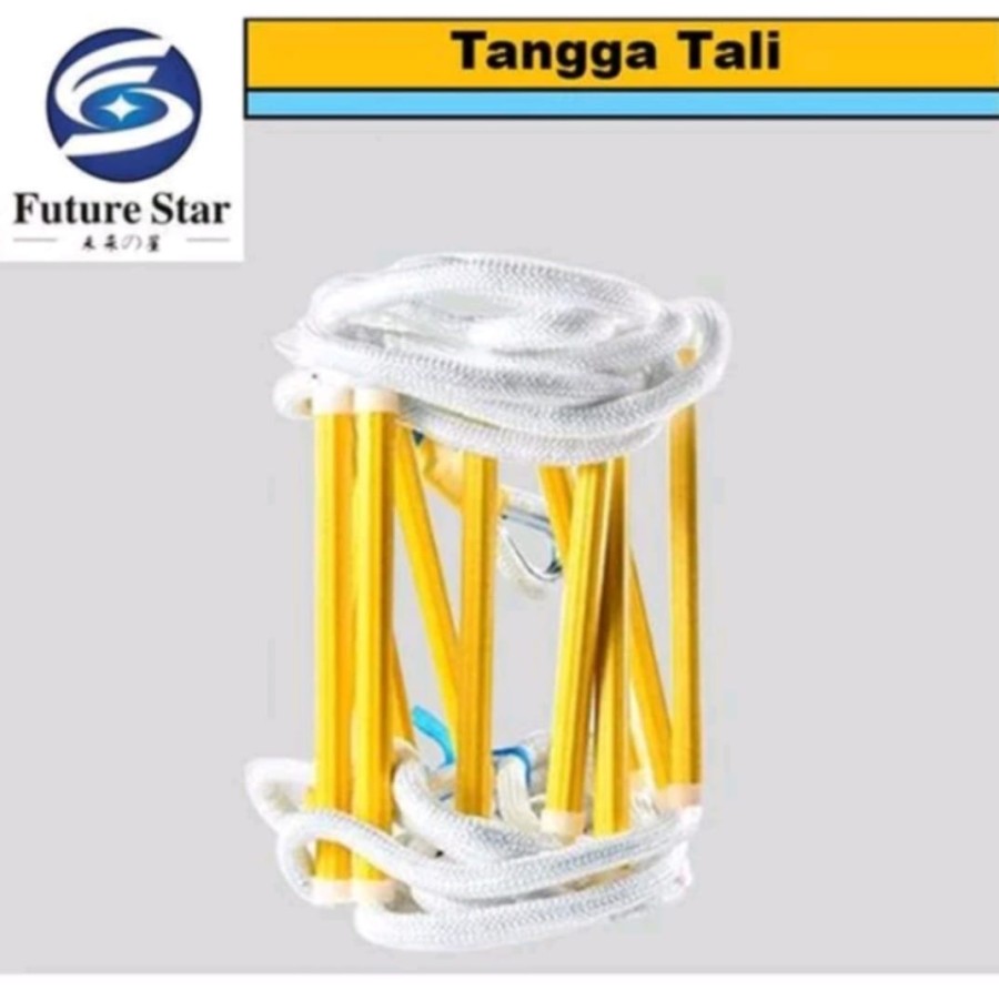 TANGGA TALI KAPAL / TANGGA TALI DARURAT 15M 20M 30M