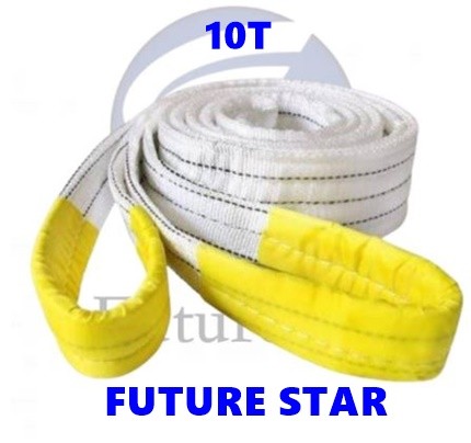 WEBBING SLING BELT 10 TON X 6 METER - TALI SABUK 10T X 6M