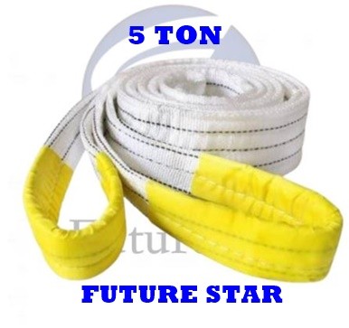 WEBBING SLING BELT 5 TON X 3 METER - TALI SABUK 5T X 3M - WEBING Terju