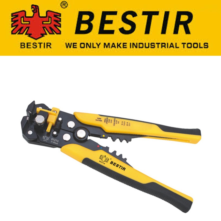 TANG POTONG KABEL 8"/PEMOTONG KABEL/STRIPPING PLIERS BESTIR-01213