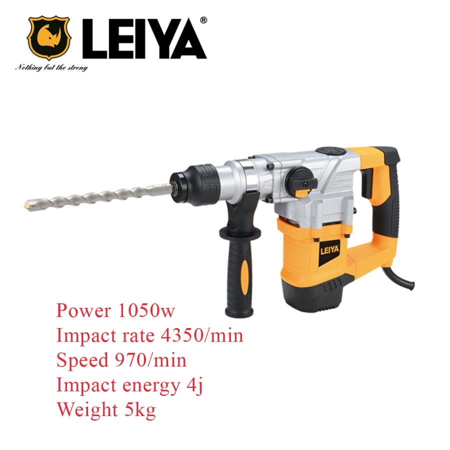 ROTARY HAMMER LEIYA-C2803/MESIN PALU LISTRIK/BOR LISTRIK PALU 1050W