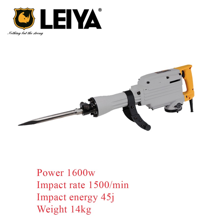 JACK HAMMER LEIYA-G4501 MESIN BOR BOBOK BETON TEMBOK 1600W