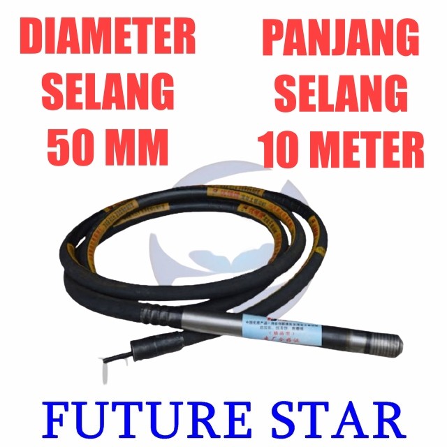 CONCRETE VIBATOR/SELANG VIBRATOR 10 METER