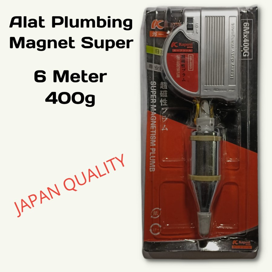 Alat Plumbing 6M Lot Benang Magnet Magnetic Wire Drop Japan Quality