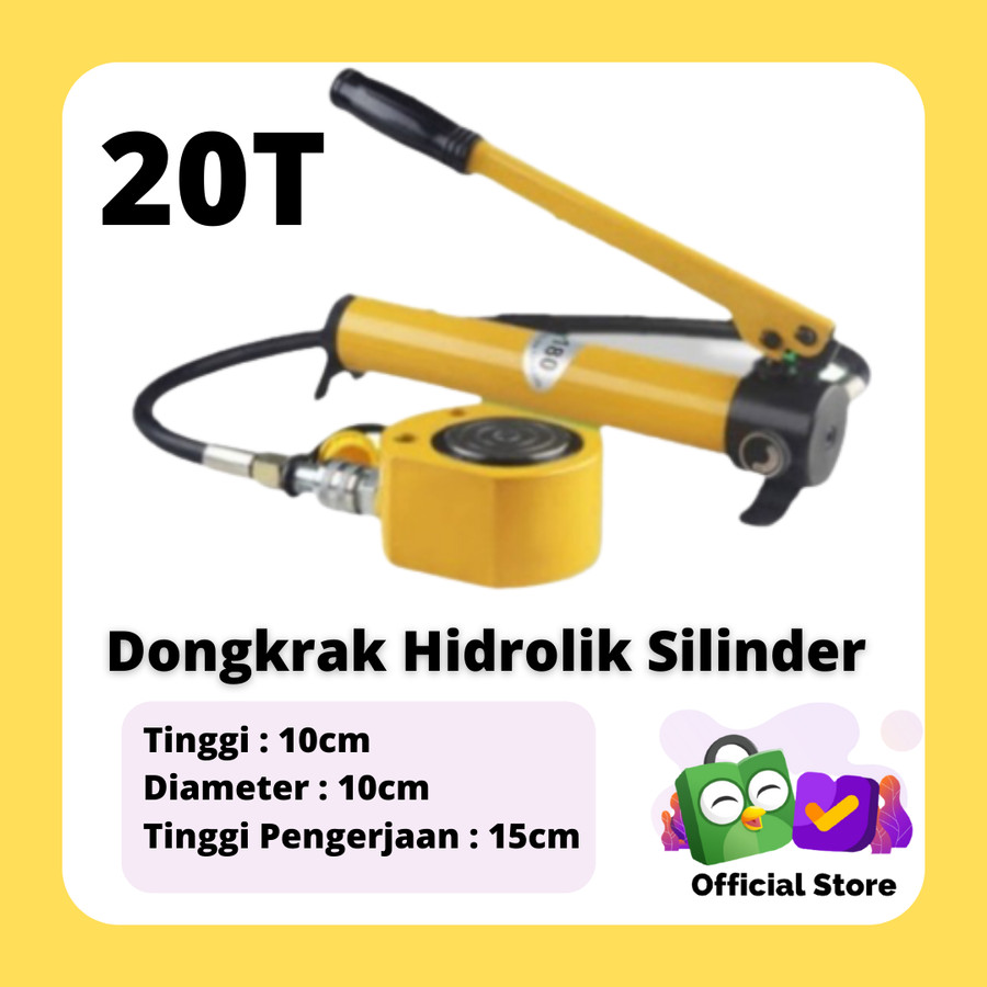 DONGKRAK HIDROLIK PORTABLE 20 TON