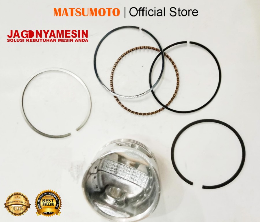 PISTON ASSY SET SPAREPART POMPA AIR MATSUMOTO MGP 40 HP