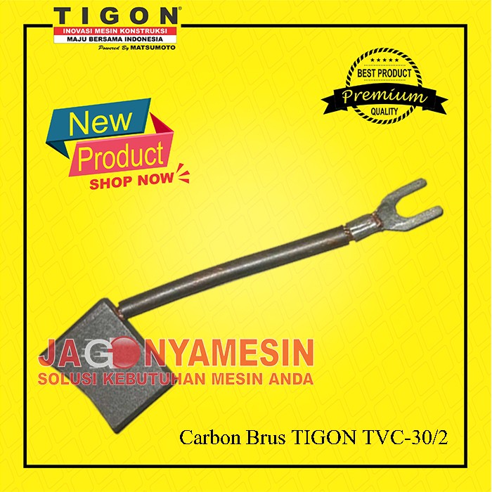 CARBON BRUS KONVERTER FREKUENSI TINGGI TIGON (TVC-30/2)