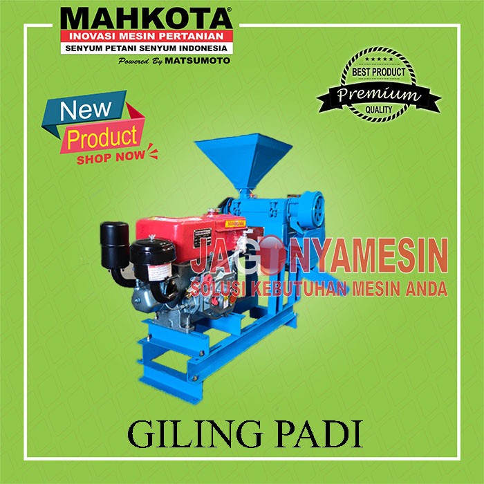 GILING PADI RICE MILL MAHKOTA KD 350/ 350 SK DIESEL