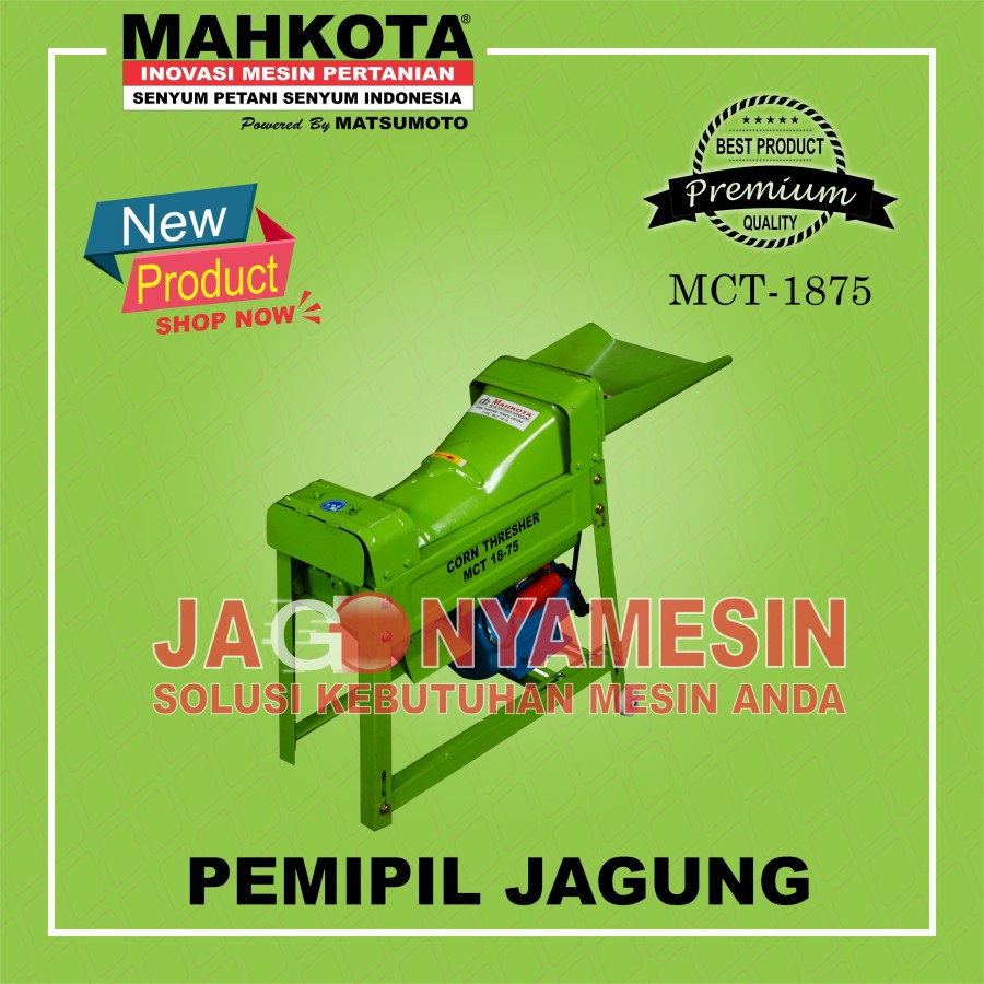 Mesin Pemipil Jagung Corn Peeller Mahkota MCT 18-75 ( GARANSI RESMI )