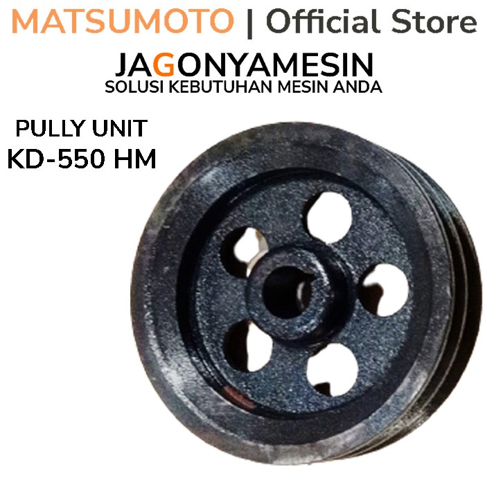 PULLY ENGINE UNIT MESIN GILING PADI KD 550 HM ORIGINAL